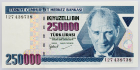 Turkey, 250000 Lira 1998-2001
