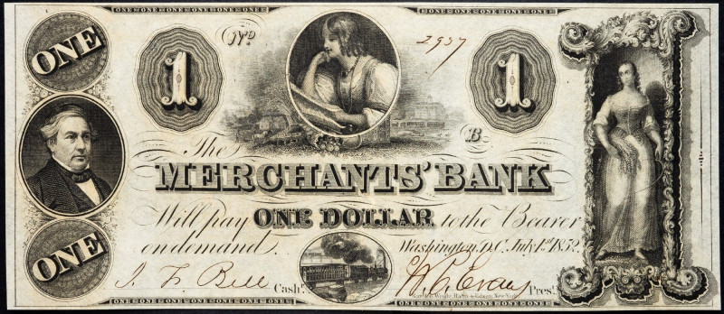 USA, 1 Dollar 1852 USA, 1 Dollar 1852; aUNC

Grade: aUNC