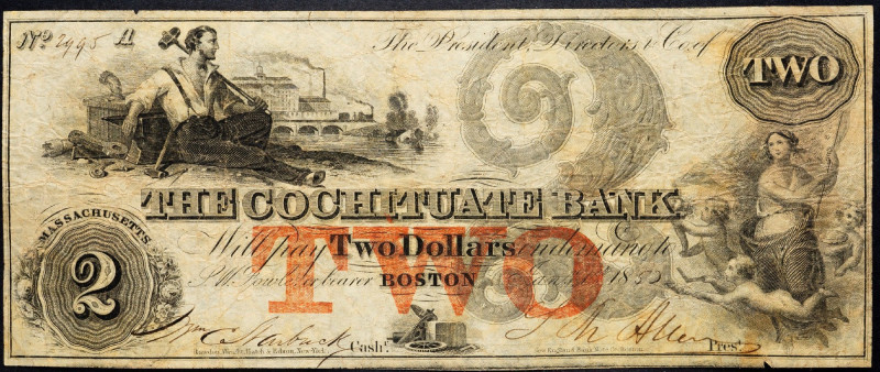 USA, 2 Dollars 1853 USA, 2 Dollars 1853; G

Grade: G