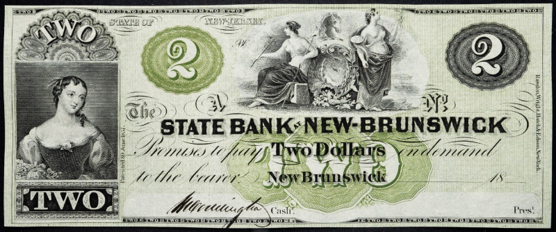 USA, 2 Dollars 18xx USA, 2 Dollars 18xx; UNC

Grade: UNC