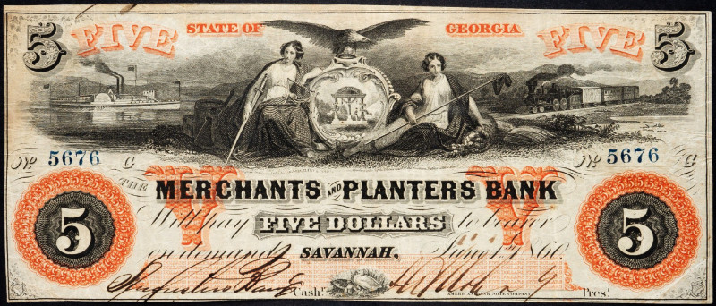 USA, 5 Dollars 1860 USA, 5 Dollars 1860; VG

Grade: VG