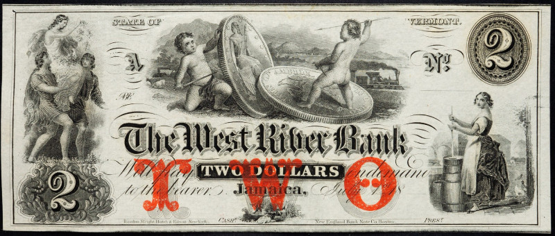 USA, 2 Dollars 18xx USA, 2 Dollars 18xx; UNC

Grade: UNC
