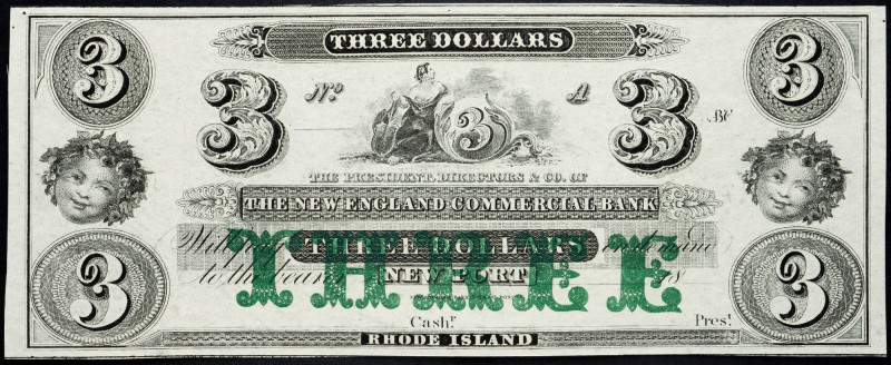 USA, 3 Dollars 18xx USA, 3 Dollars 18xx; UNC

Grade: UNC
