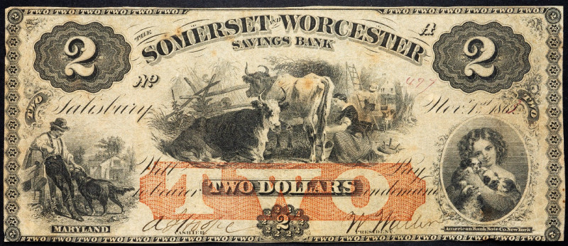 USA, 2 Dollars 1862 USA, 2 Dollars 1862; G

Grade: G