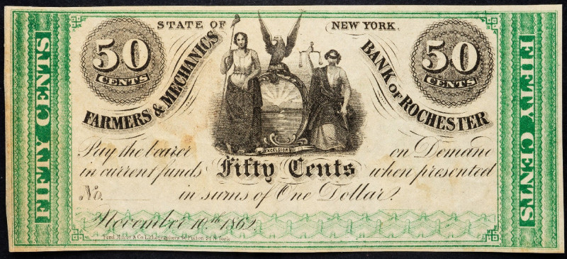 USA, 50 Cents 1862 USA, 50 Cents 1862; aEF

Grade: aEF