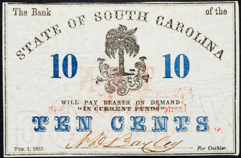 USA, 10 Cents 1863 USA, 10 Cents 1863; UNC

Grade: UNC