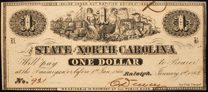 USA, 1 Dollar 1863 USA, 1 Dollar 1863; EF

Grade: EF