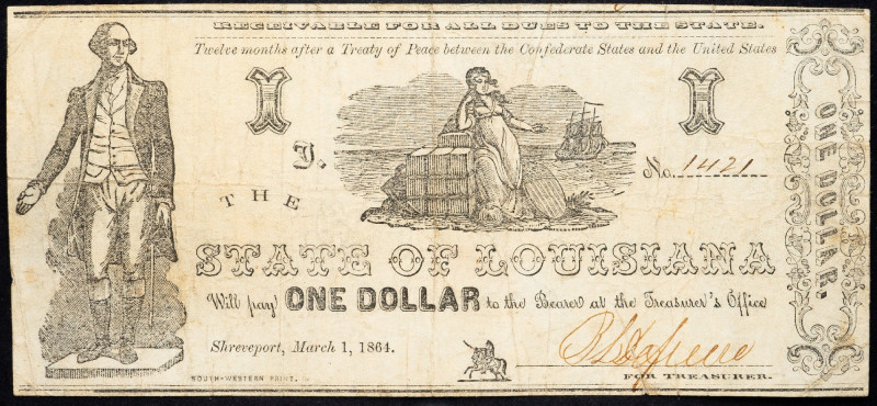 USA, 1 Dollar 1864 USA, 1 Dollar 1864; VG

Grade: VG