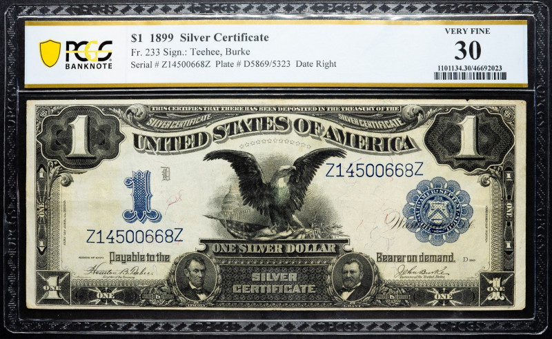 USA, 1 Dollar 1899 USA, 1 Dollar 1899 30

Grade: 30