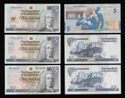 Scotland (10) Bank of Scotland 1 Pound 12.12.1985, Royal Bank 1 Pounds 24.3.1992, 8.12.1992 EU Summit, 3.12.1994 Stevenson, 3.3.1997 Graham Bell, 12.5...