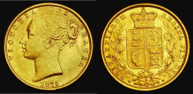 Sovereign 1875S Shield Reverse, Marsh 72, S.3855 NEF/GEF