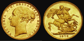 Sovereign 1878 Marsh 89, S.3856A, NEF with some contact marks and small rim nicks
