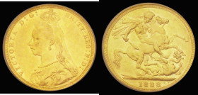 Sovereign 1888M G: of D:G: closer to the crown Marsh 132B, S.3867B, DISH M10, EF in an LCGS holder and graded LCGS 60