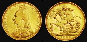 Sovereign 1892S Marsh 143, S.3868C, DISH S16, Good Fine/VF