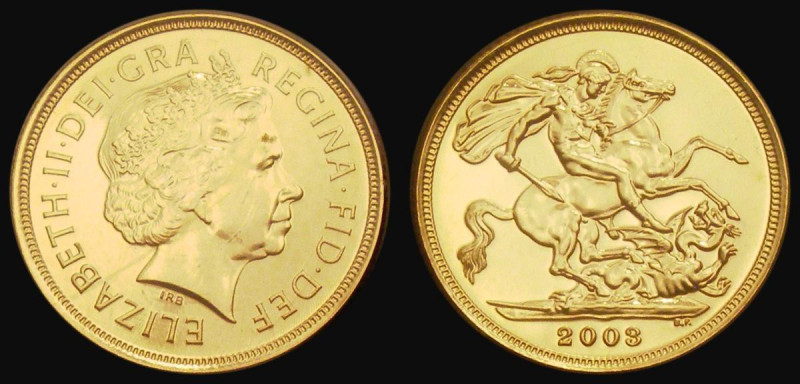 Sovereign 2003 Marsh 317, S.SC4, BU still sealed in the Royal Mint plastic