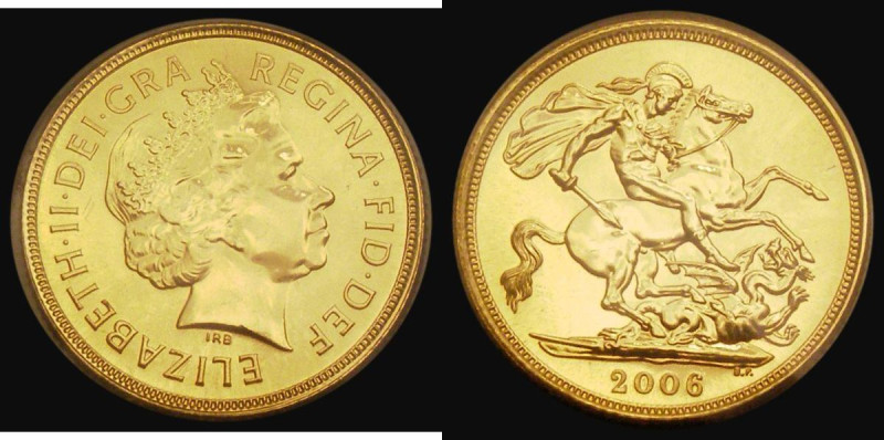 Sovereign 2006 Marsh 323, S.SC4, Lustrous UNC, still sealed in the Royal Mint pl...