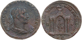 Trebonianus Gallus (251-253). AE 30 mm, Antioch mint (Syria Coele). Obv. ΑΥΤΟΚ Κ Γ ΟΥΙΒ ΤΡƐΒ ΓΑΛΛΟϹ ϹƐΒ. Laureate, draped and cuirassed bust right. Re...