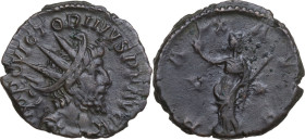 Victorinus (268-270). BI Antoninianus, Southern Gallic mint, 269-271. Obv. IMP C VICTORINVS P F AVG. Radiate and cuirassed bust right. Rev. PAX AVG. P...