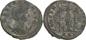 Severina, wife of Aurelian (270-275). BI Antoninianus, Antioch mint, 270-275. Obv. SEVERINA AVG. Diademed and draped bust right, on crescent. Rev. CON...