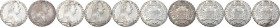 Austria. Lot of five (5) Maria Theresia AR Thalers, SF, dated 1780, modern strikes. AR.