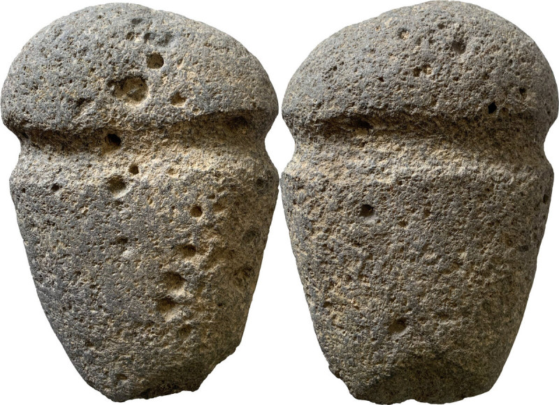 NATIVE AMERICAN STONE AXE American Archaic period, c. 9000-2700 years ago. Large...