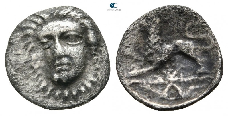 Campania. Phistelia 350-300 BC. 
Obol AR

10 mm., ,48 g.



nearly very f...