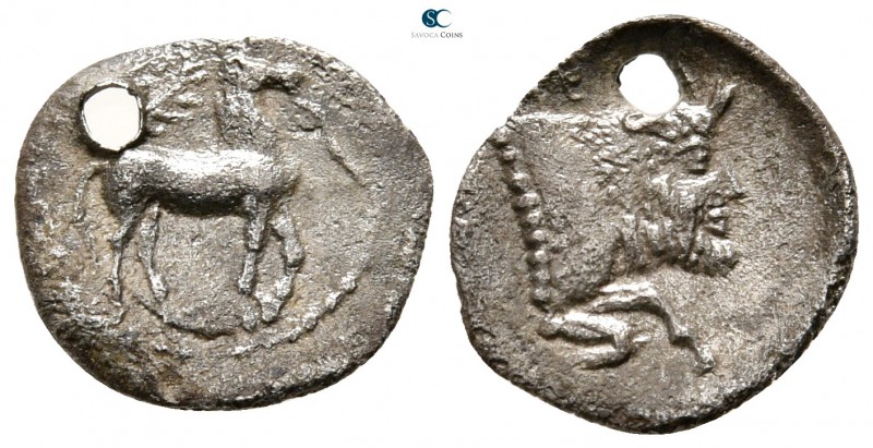 Sicily. Gela circa 465-450 BC. 
Litra AR

12 mm., 0,58 g.



very fine, h...