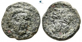 Sicily. Gela circa 339-310 BC. Bronze Æ