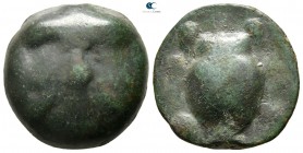 Sicily. Selinus circa 450-440 BC. Cast Æ Quincunx