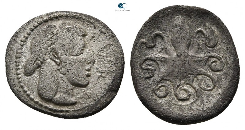 Sicily. Syracuse. Second Democracy 466-405 BC. 
Litra AR

12 mm., ,61 g.

...