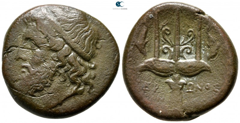 Sicily. Syracuse. Hieron II 275-215 BC. 
Litra Æ

22 mm., 7,64 g.



near...