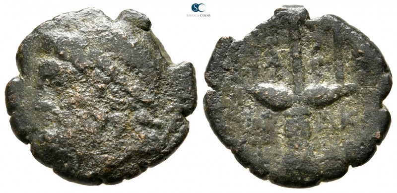 Sicily. Syracuse. Hieron II 275-215 BC. 
Litra Æ

12 mm., 1,16 g.



fine...