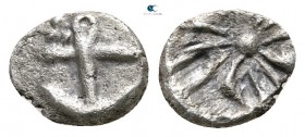 Thrace. Apollonia Pontica circa 450 BC. Hemiobol AR