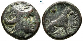 Thrace. Lysimacheia 309-220 BC. Bronze Æ