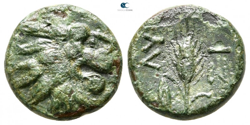 Thrace. Lysimacheia circa 309-220 BC. 
Bronze Æ

14 mm., 2,68 g.



very ...