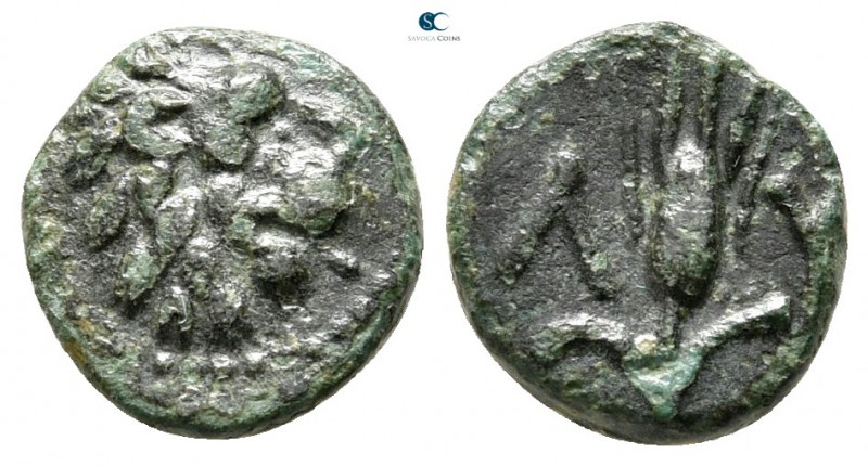 Thrace. Lysimacheia circa 300-200 BC. 
Bronze Æ

10 mm., 0,92 g.



very ...