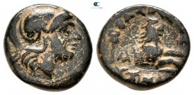 Kings of Thrace. Uncertain mint. Macedonian. Lysimachos 305-281 BC. Dichalkon Æ