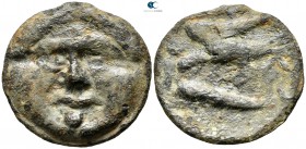 Scythia. Olbia circa 400-380 BC. Cast Æ