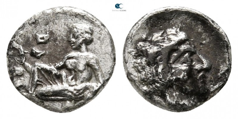 Cilicia. Tarsos circa 389-375 BC. 
Obol AR

9 mm., ,53 g.



very fine