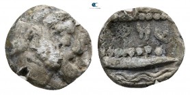 Phoenicia. Arados. Uncertain king circa 380-350 BC. Obol AR (?)