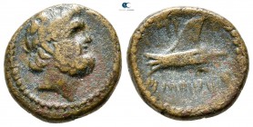 Phoenicia. Arados circa 200-50 BC. Bronze Æ