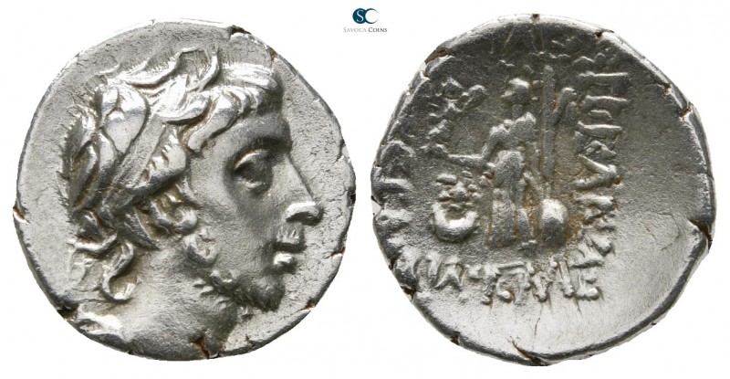 Kings of Cappadocia. Mint A (Eusebeia under Mt.Argaios). Ariobarzanes III Eusebe...