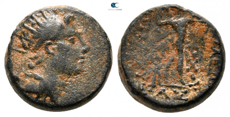 Seleukid Kingdom. Antioch. Antiochos IV Epiphanes 175-164 BC. 
Bronze Æ

15 m...