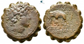 Seleukid Kingdom. Antioch. Antiochos VI Dionysos 144-142 BC. Serrate Æ