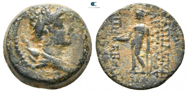 Seleukid Kingdom. Antioch. Antiochos VIII Epiphanes Grypos 121-97 BC. 
Bronze Æ...
