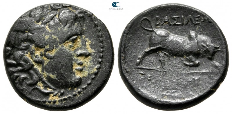 Seleukid Kingdom. Antioch on the Orontes. Seleukos I Nikator 312-281 BC. 
Bronz...