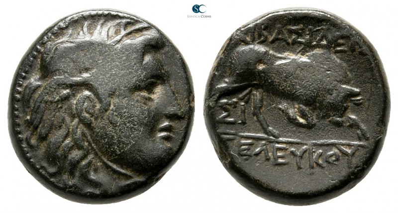 Seleukid Kingdom. Sardeis. Seleukos I Nikator 312-281 BC. 
Bronze Æ

13 mm., ...