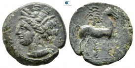 Zeugitania. Carthage 400-350 BC. Bronze