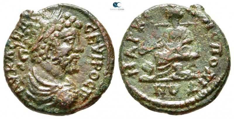 Moesia Inferior. Marcianopolis. Septimius Severus AD 193-211. 
Bronze Æ

18 m...