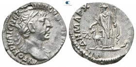 Arabia. Bostra. Trajan AD 98-117. Drachm AR